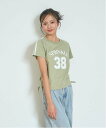 【SALE/50%OFF】Lovetoxic 【LTXC】【吸水速乾/さらさら】ナンバーTシャツ ナルミヤオンライン トップス カットソー・Tシャツ ホワイト カーキグリーン