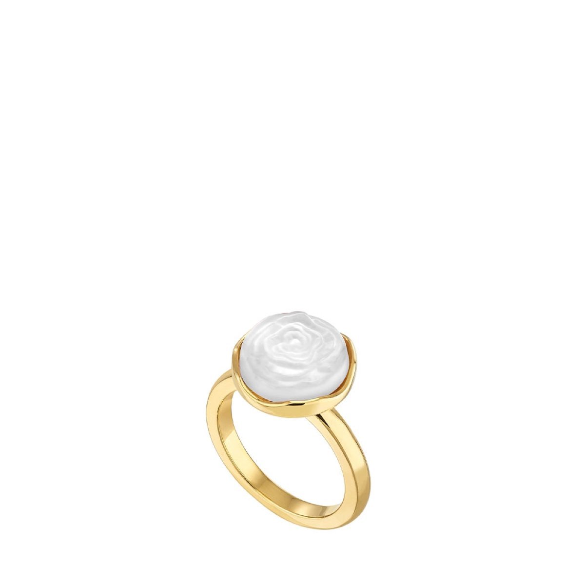 LALIQUE ピヴォワーヌ リング ブラン 17号 ラリック アクセサリー・腕時計 リング・指輪【送料無料】