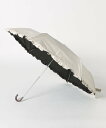 【SALE/31%OFF】SETUP7 SETUP7/50cm 無地フリル 晴雨兼用 折りたたみ傘 日傘 UPF50+ 18850 MYJ セットアップセブン ...