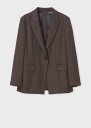Paul Smith ウィメンズ シャンブレー ジャケット ポール・スミス ジャケット・アウター テーラードジャケット・ブレザー ブラウン【送料無料】