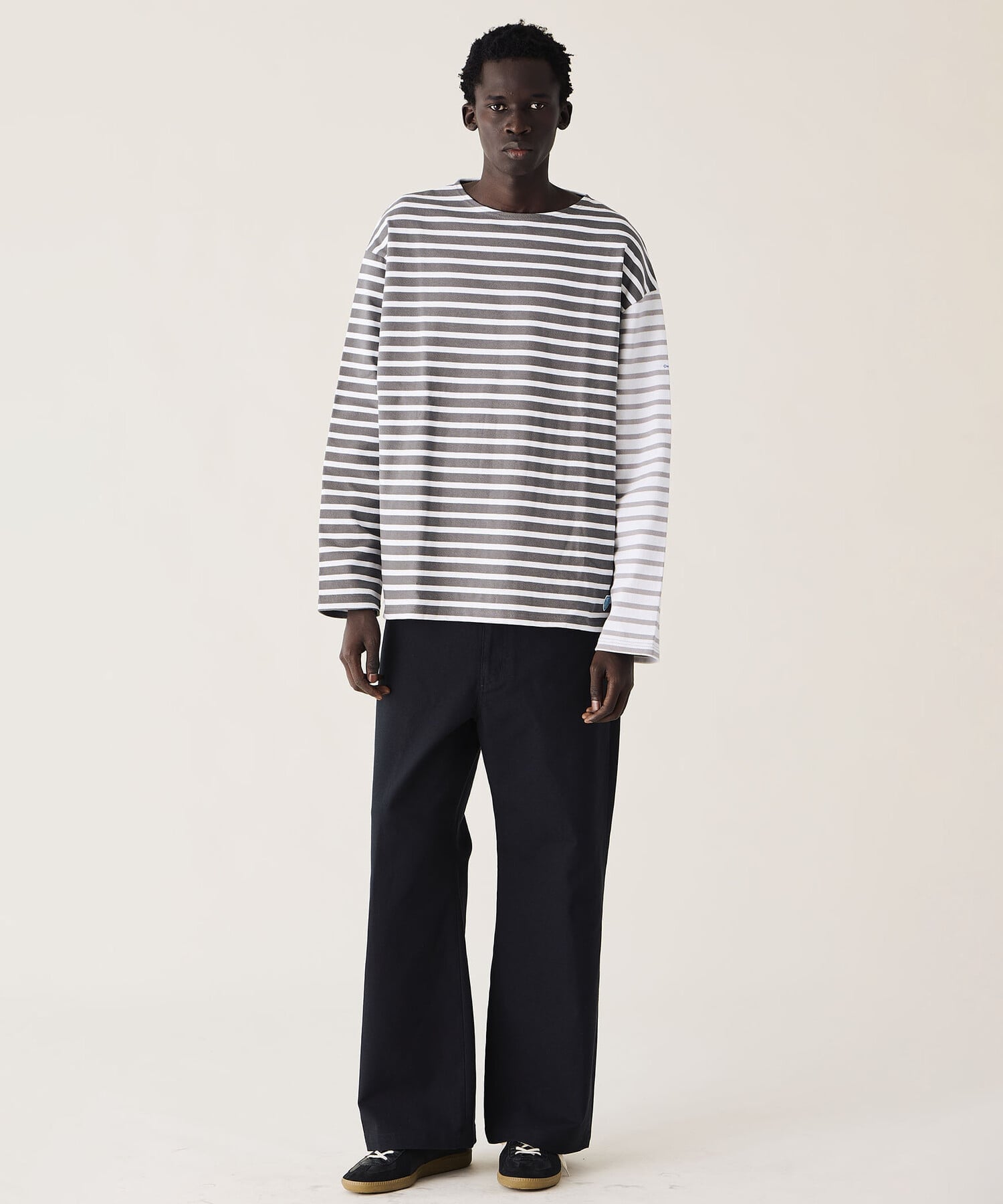 Bshop FARAH ｜ ワイド フレアパンツ MEN ビショップ パンツ その他のパンツ ブルー ブラック