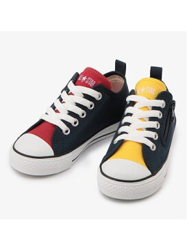 CONVERSE CHILD ALL STAR N PANELS Z OX / チャイルド オールスター N パネルズ Z OX コンバース シューズ スニーカー/スリッポン ネイビー ベージュ【送料無料】