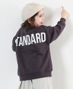 devirock STANDARD バックロゴ プリント スウェットトレーナー デビロック トップス スウェット・トレーナー グレー パープル ブルー ホワイト...