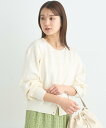 earth music&ecology UVカット加工クルーネックニットカーディガン アースミュージック&エコロジー トップス カーディガン ネイビー ピンク ...