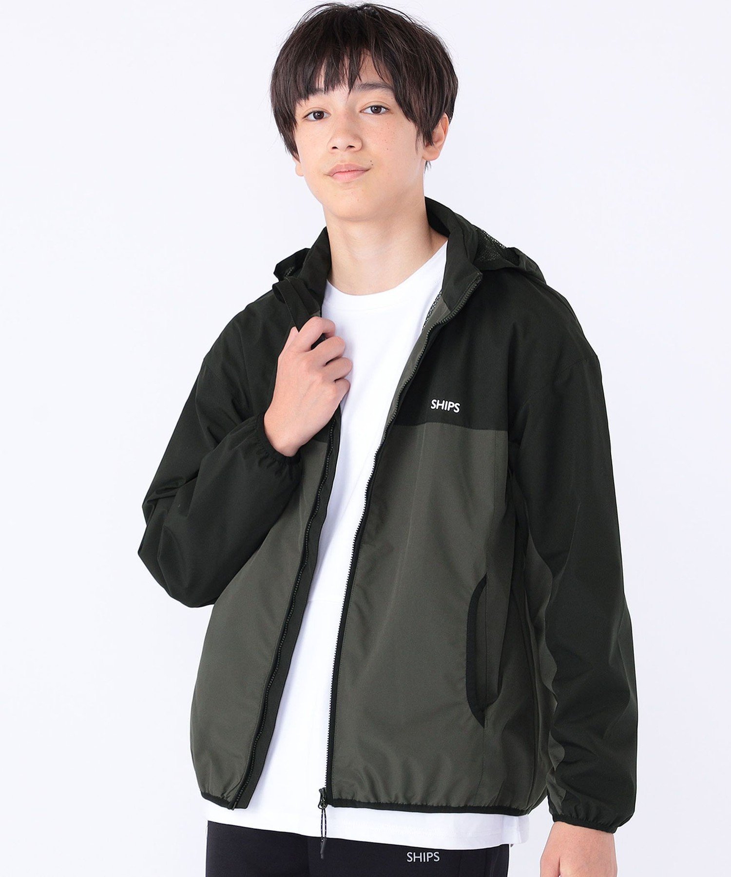 SHIPS KIDS SHIPS KIDS:140~160cm / ＜撥水/洗濯機可能＞ライト マウンテンパーカ シップス ジャケット..