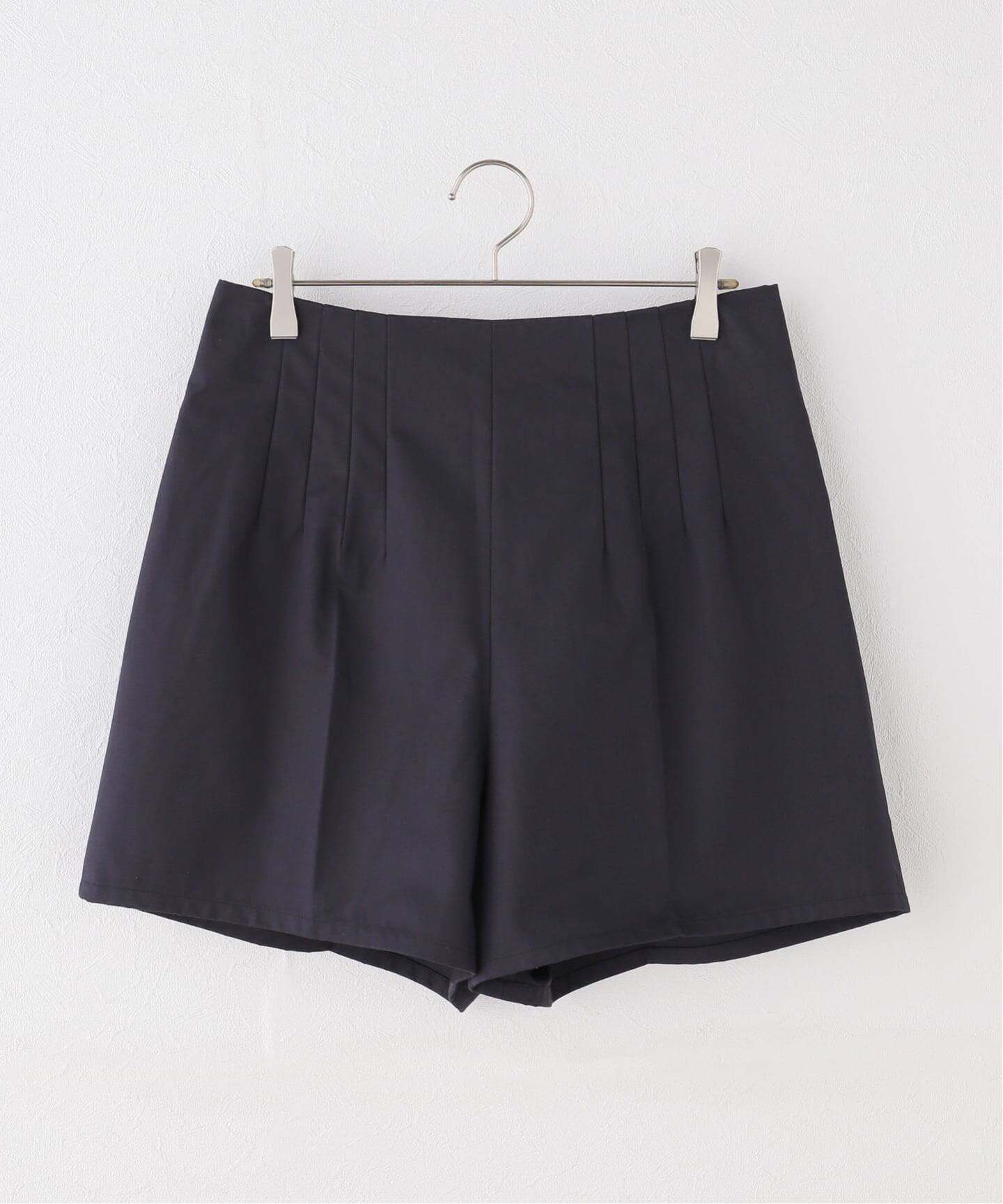Cotton - IENA Maison IENA 別注 Raspail/ラスパイユ SHORT PANT パンツ RP-163 イエナ パンツ その他のパンツ ブラック ベージュ【送料無料】
