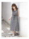【SALE/49%OFF】dazzlin フリルカシュクールマキシワンピース ダズリン ワンピース ロングワンピース/マキシワンピース ブラック イエロー ブルー【送料無料】