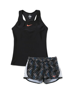 NERGY 【NIKE】ナイキグラフィック2in1セパレートスイムウェア ナージー スポーツ/水着 水着 ブラック レッド【送料無料】