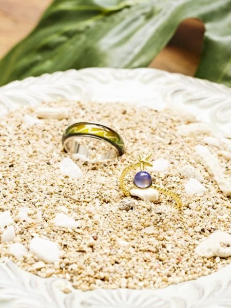 Kahiko 【カヒコ】スタフィマナリング アミナコレクション アクセサリー・腕時計 リング・指輪 レッド