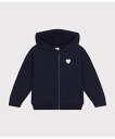 PETIT BATEAU スウェットプルオーバー プチバトー トップス スウェット・トレーナー ネイビー【送料無料】