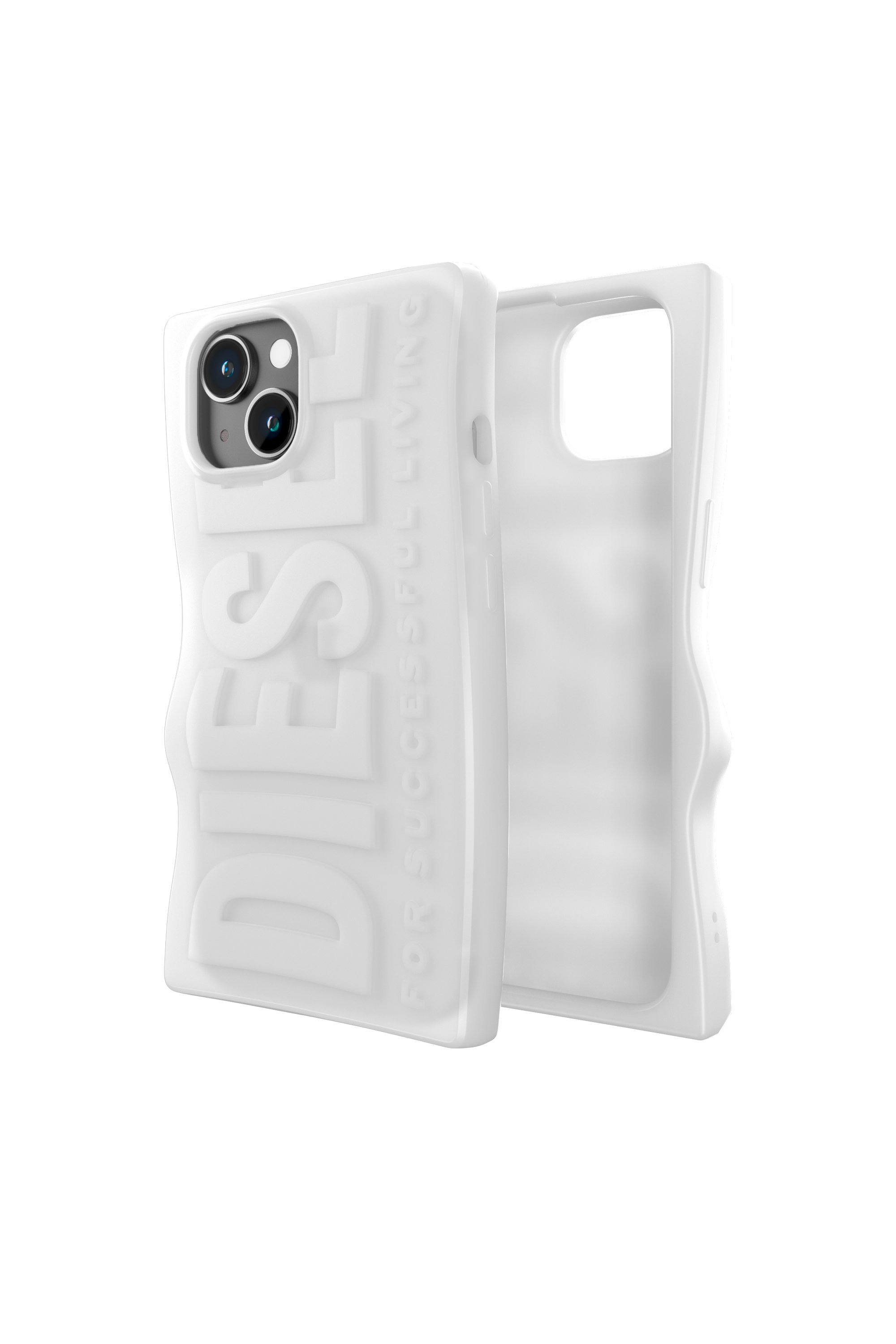 ディーゼル スマホケース メンズ DIESEL アイフォン ケース iPhone 15 Diesel D By Diesel Silicone Case ディーゼル スマホグッズ・オーディオ機器 スマホ・タブレット・PCケース/カバー レッド【送料無料】