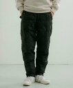 URBAN RESEARCH ITEMS TAION BUTTON PARACHUTE DOWN PANTS アーバンリサーチアイテムズ パンツ その他のパンツ ブラック ネイビー ホワイト【送料無料】