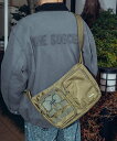 【SALE/20%OFF】Subciety Double pocket shoulder bag サブサエティ バッグ ショルダーバッグ グリーン ブラック【送料無料】