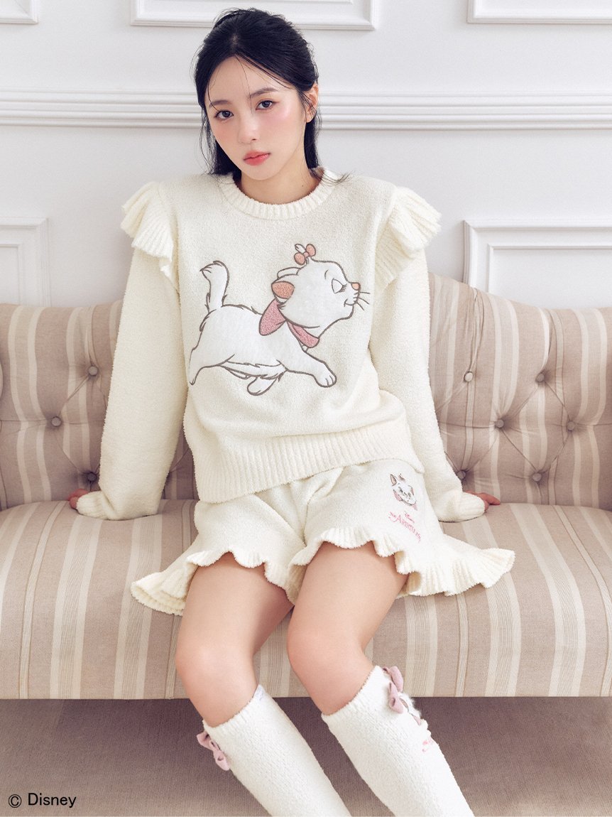 SNIDEL HOME 【WEB&一部直営店舗限定カラーあり】【The Aristocats】ニットプルオーバー スナイデルホーム インナー・ルームウェア その他のインナー・ルームウェア ピンク【送料無料】のサムネイル