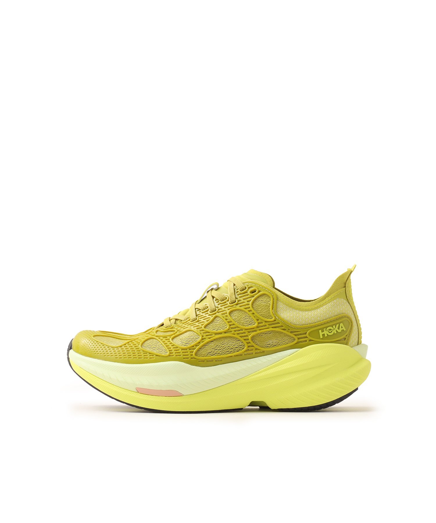 HOKA HOKA MACH CAGED PEA GREEN / HOKA CITRUS アトモス シューズ・靴 スニーカー グリーン【送料無料】