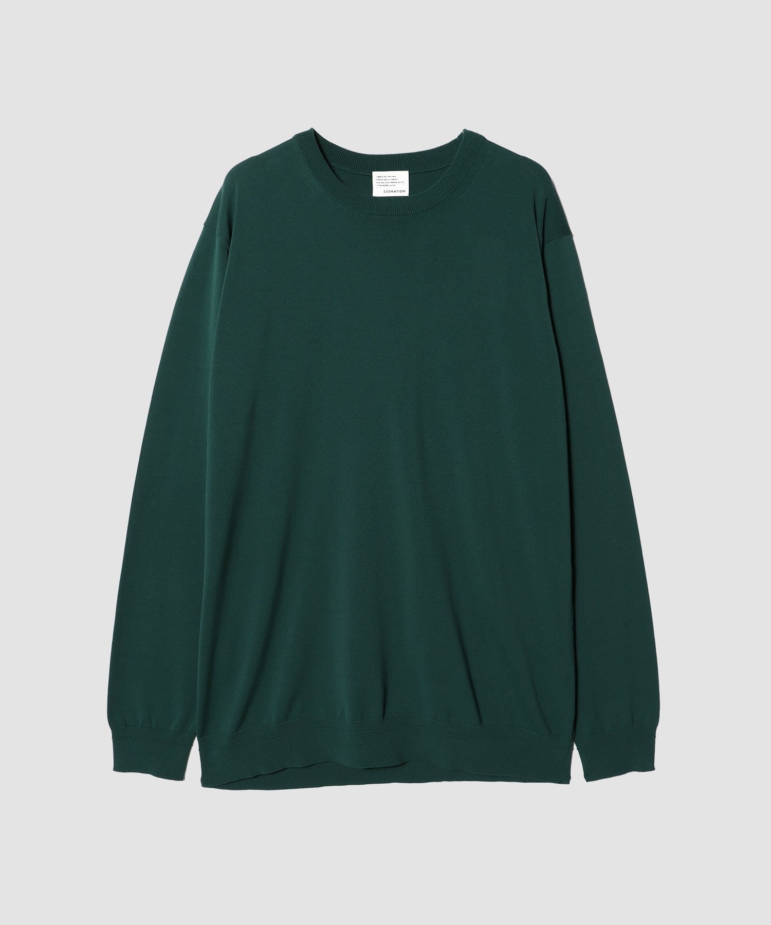 ESTNATION ESTNATION / ウォッシャブルベーシックニット エストネーション ト