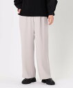 【SALE/50%OFF】Gabardine K.T 【セットアップ対応】ダブルクロス タックパンツ コムサ パンツ その他のパンツ グレー ネイビー【送料無料...