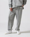 【SALE/50%OFF】B'2nd DISCOVERED(ディスカバード) 別注ワイドスウェットパンツ ビーセカンド パンツ その他のパンツ グレー ブラック【送料無料】(4)