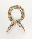 【SALE/50%OFF】allureville ビッグペイズリープリントスカーフ アルアバイル ファッション雑貨 スカーフ・バンダナ グリーン ピンク【送料無...