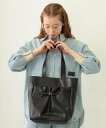 MILKFED. MILKFED./(W)LOGO EMBOSS TOTO BAG ミルクフェド バッグ トートバッグ ブラウン ブラック ブルー【送料無料】