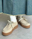 CPCM 【U.S. POLO ASSN. 】厚底モカシンシューズ シーピーシーエム シューズ・靴 その他のシューズ・靴 ベージュ ブラック【送料無料】