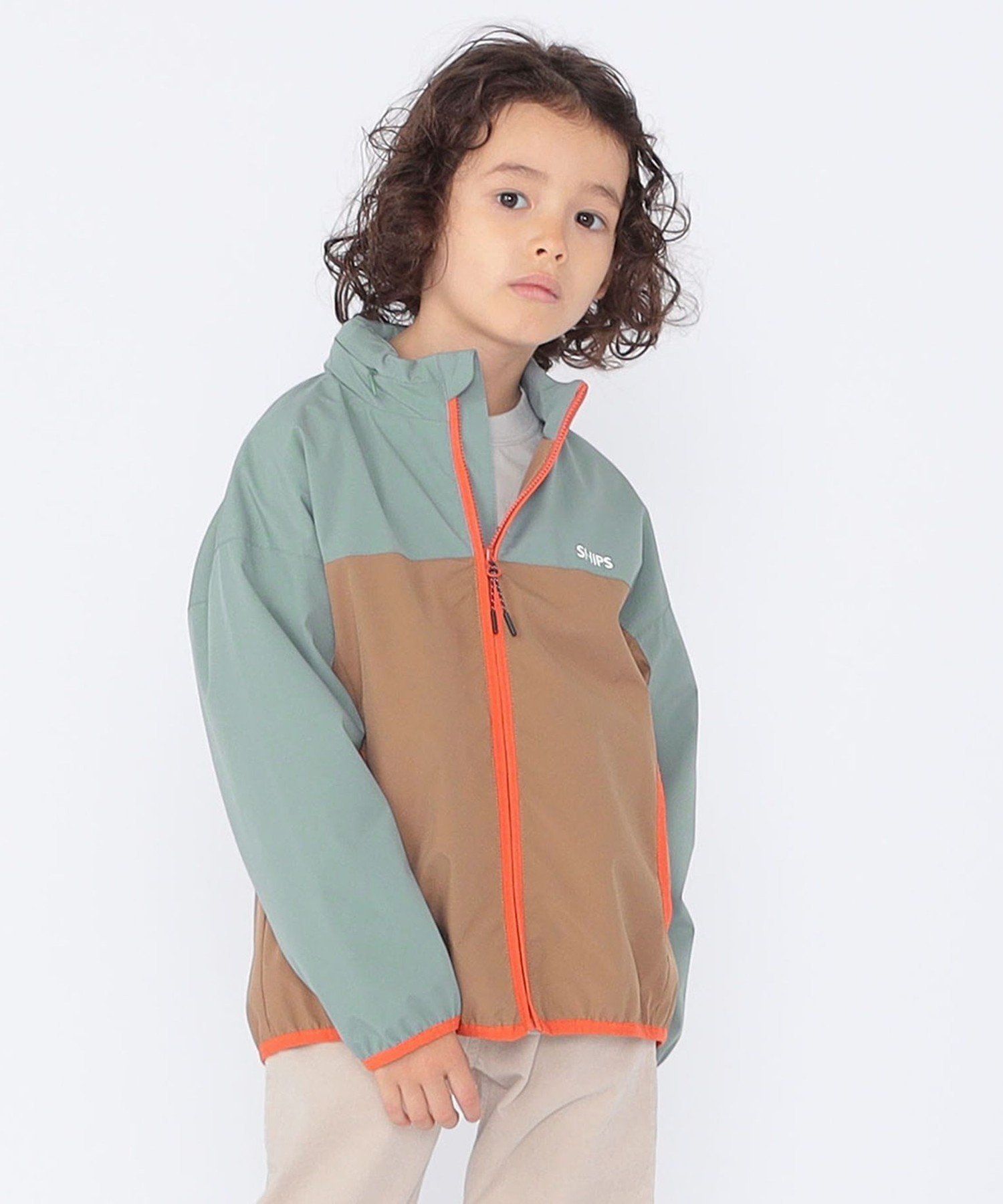 SHIPS KIDS SHIPS KIDS:100~130cm / ＜撥水/洗濯機可能＞ライト マウンテンパーカ シップス ジャケット..