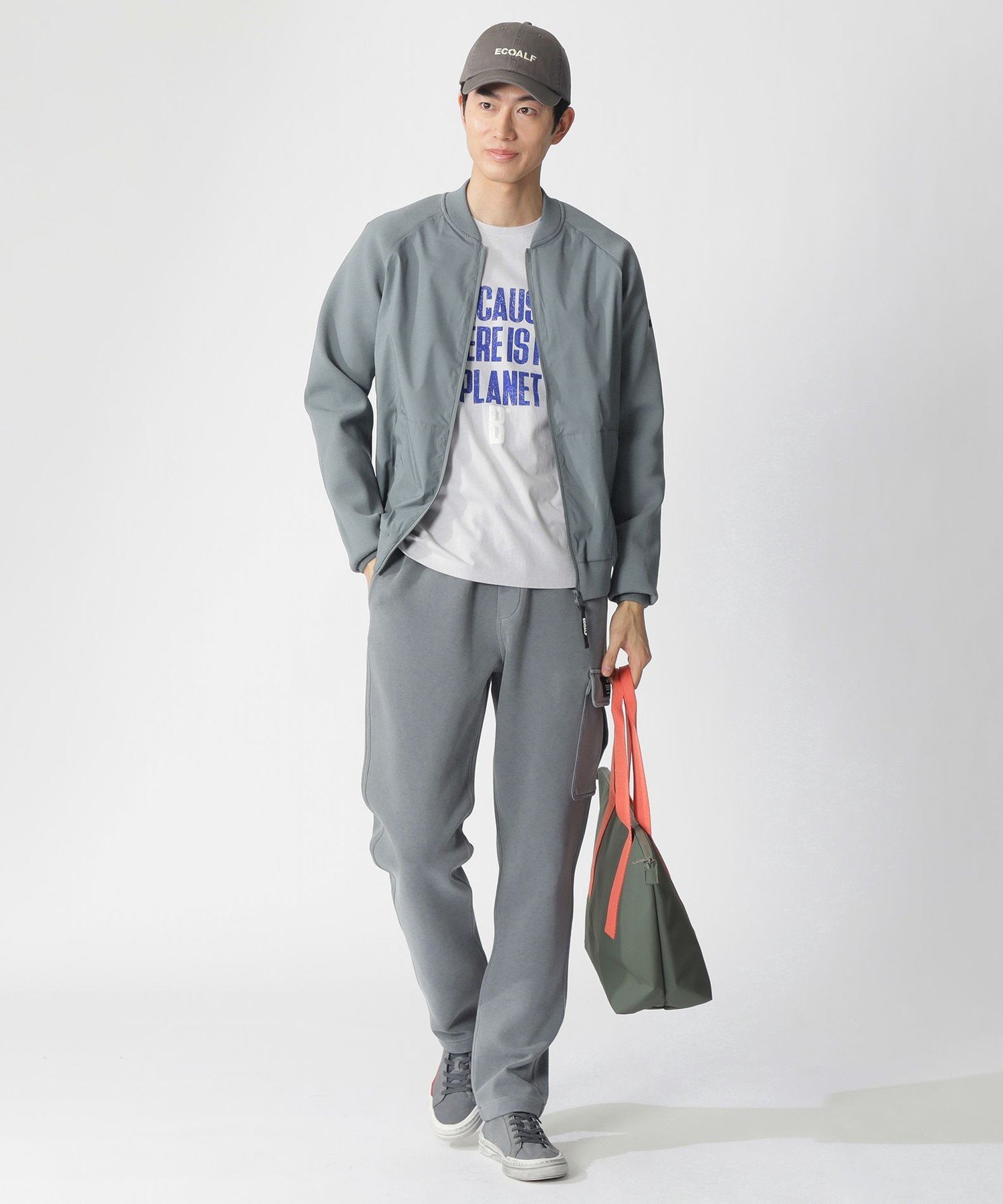 ECOALF ARECA ジャケット / ARECA HYBRID MAN エコアルフ ジャケット・アウター ブルゾン・ジャンパー グレー【送料無料】