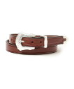 SHIPS WOMEN TORY LEATHER:ウエスタン ベルト シップス ファッション雑貨 ベルト ブラック ブラウン【送料無料】