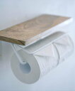 POSH LIVING トイレットペーパーホルダー ダブル ローラ インテリア・生活雑貨 トイレ用品・バス用品 ホワイト【送料無料】