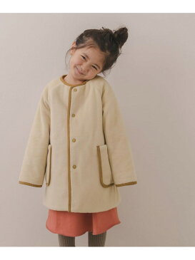 【SALE/30%OFF】DOORS リバーシブルフリースコート(KIDS) アーバンリサーチドアーズ コート/ジャケット キッズアウター ベージュ【送料無料】