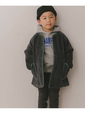 【SALE／30%OFF】DOORS リバーシブルフリースコート(KIDS) アーバンリサーチドアーズ コート/ジャケット キッズアウター ベージュ【送料無料】