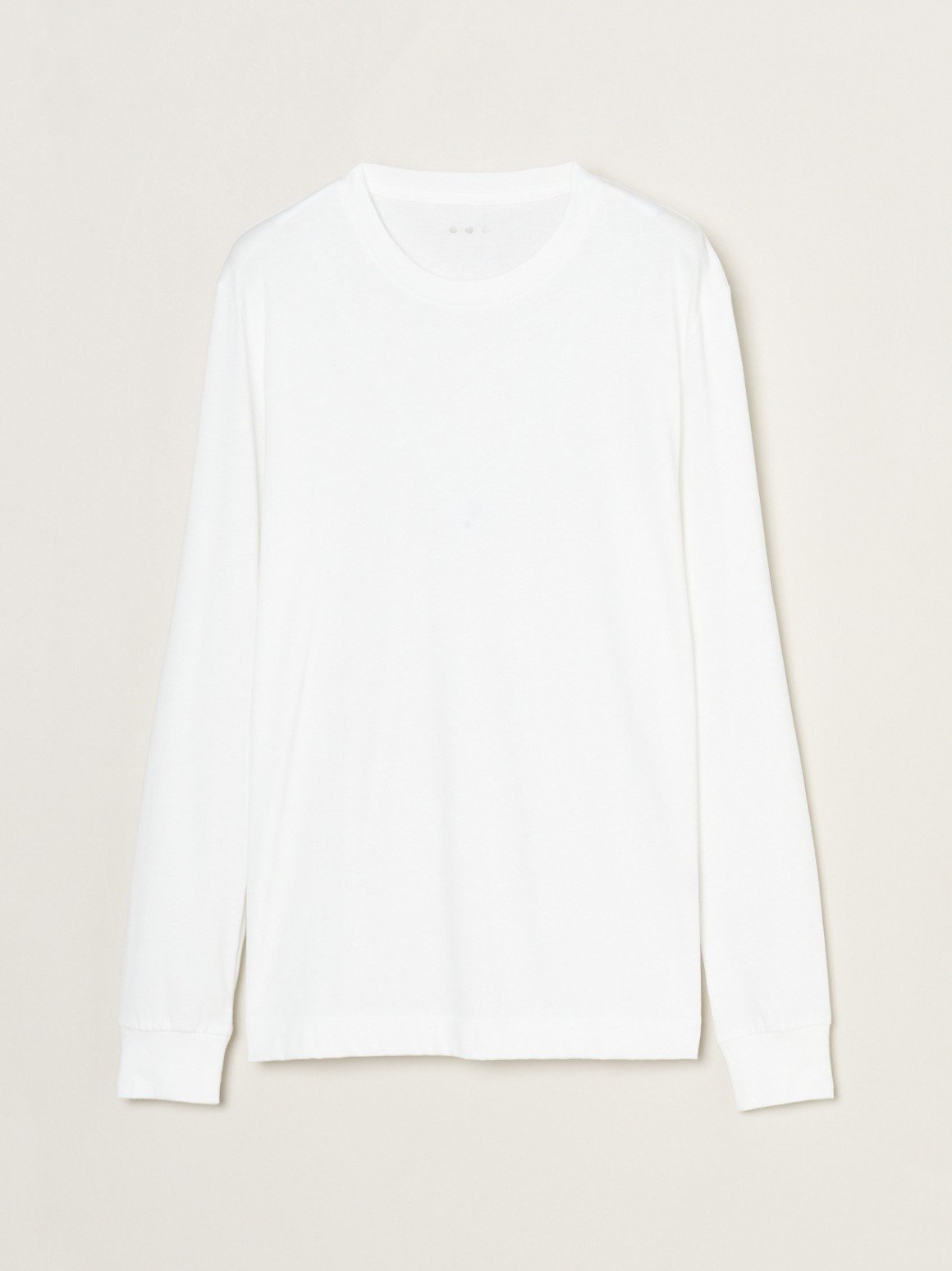 three dots Men's Sanded jersey crew neck スリードッツ トップス カットソー・Tシャツ ホワイト ブラック グリーン ネイビー【送料無..