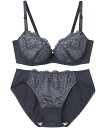 une nana cool 【WEB限定】ブラ&ショーツセット ウンナナクール インナー・ルームウェア ブラ&ショーツセット ネイビー ピンク グリーン