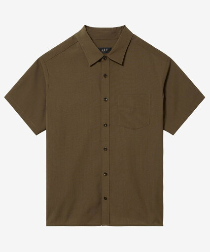A.P.C. Stefan 半袖シャツ アー・ぺー・セー トップス シャツ・ブラウス【送料無料】 A.P.C. Stefan 半袖シャツ アー・ぺー・セー トップス シャツ・ブラウス【送料無料】