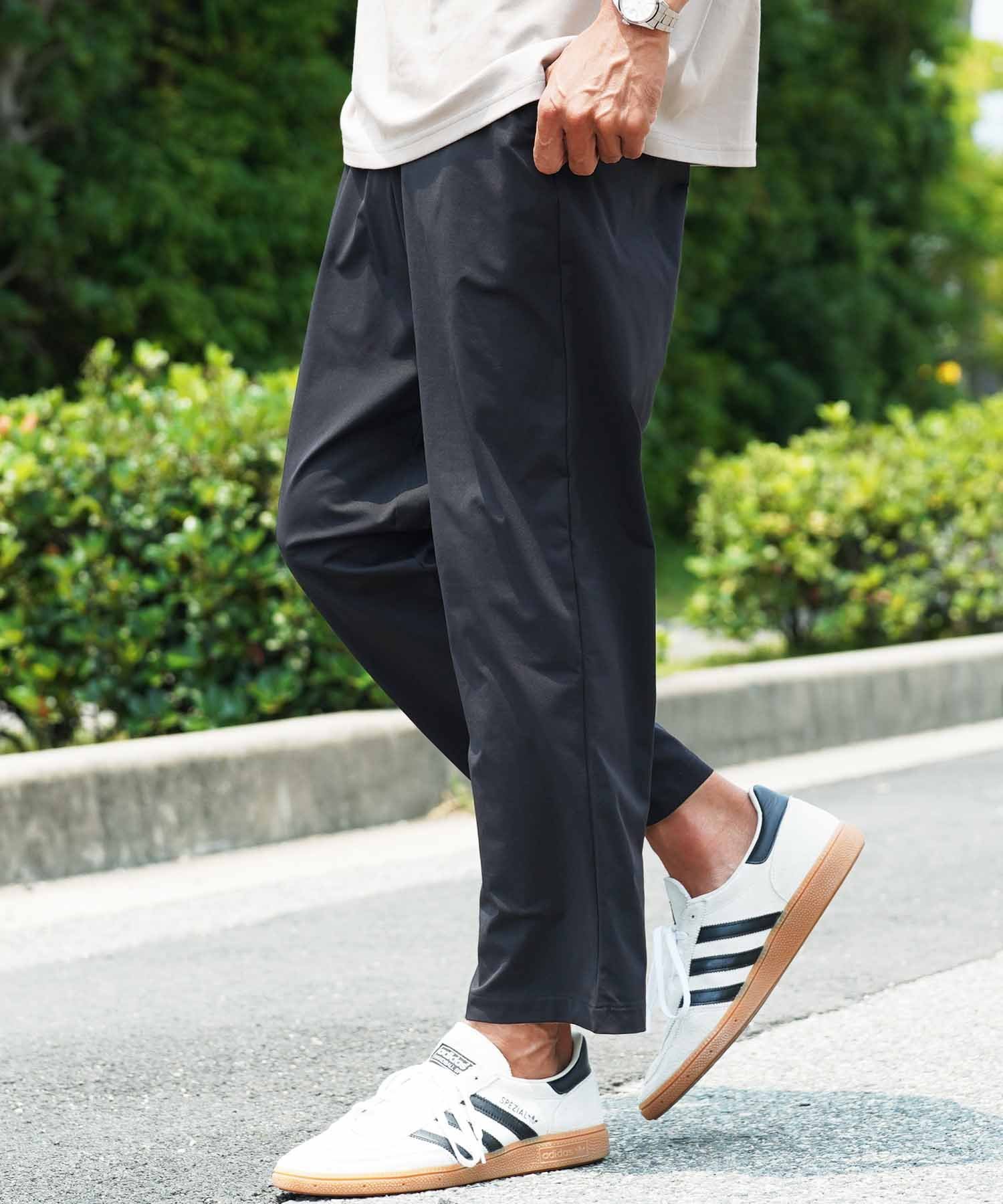 【SALE／4%OFF】JIGGYS SHOP SELECT アクティブモバイル 速乾 ストレッチ イージー アンクルパンツ ジ..