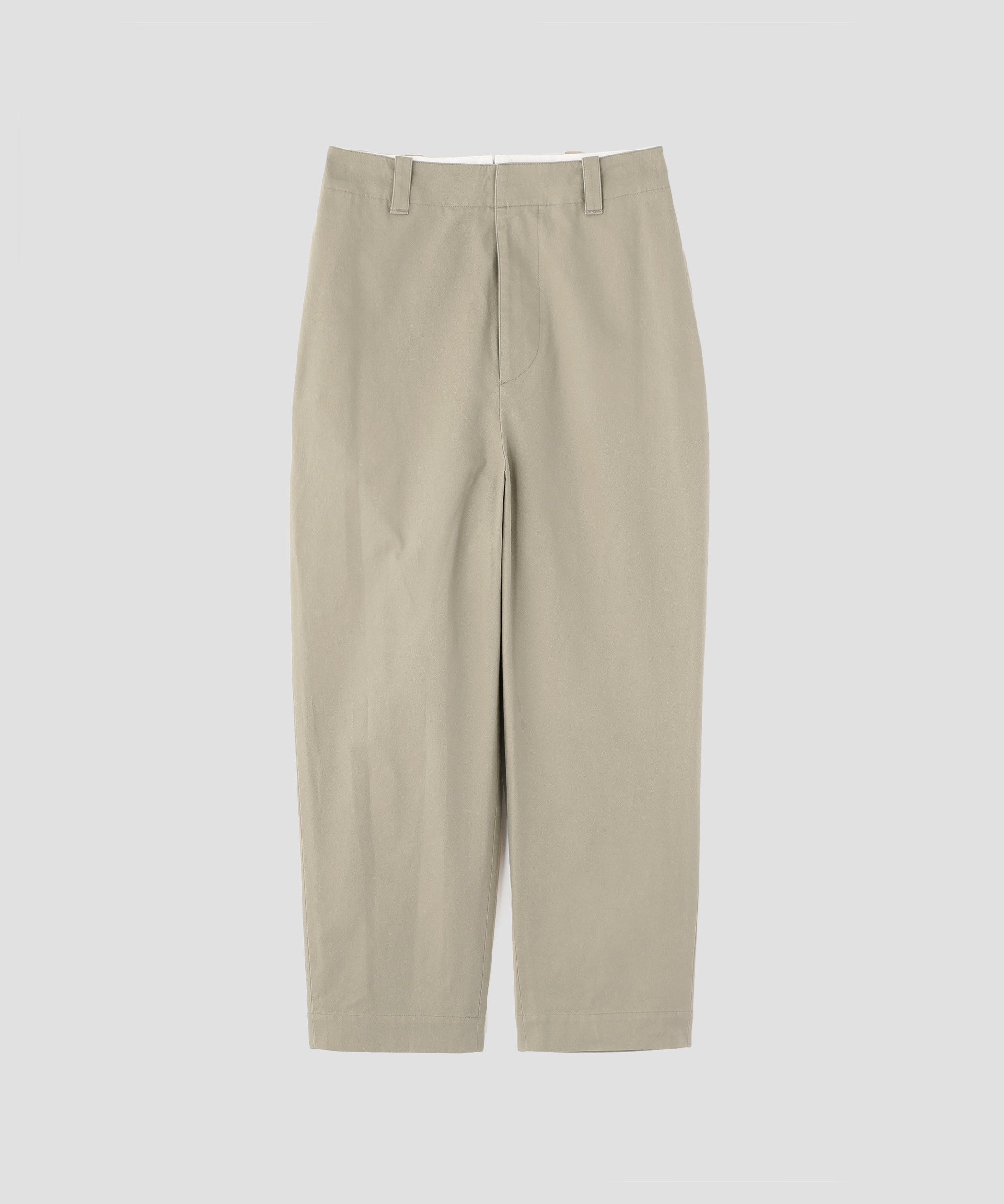 MARGARET HOWELL COTTON DRILL TROUSERS マーガレット・ハウエル パンツ その他のパンツ ホワイト