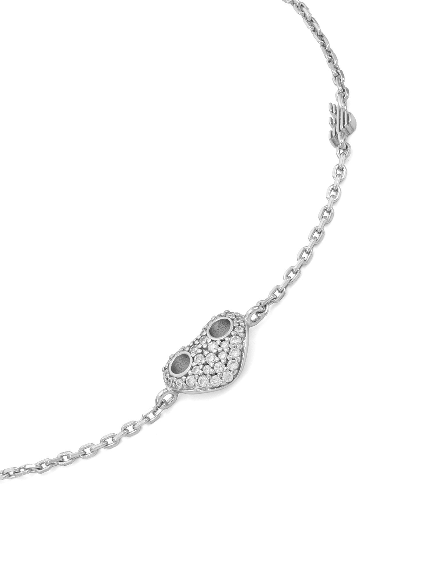 EMPORIO ARMANI エンポリオ・アルマーニ アクセサリー レディース ブレスレット シルバー EG3647040 ウォッチステーションインターナショナル アクセサリー・腕時計 ブレスレット・バングル シルバー【送料無料】