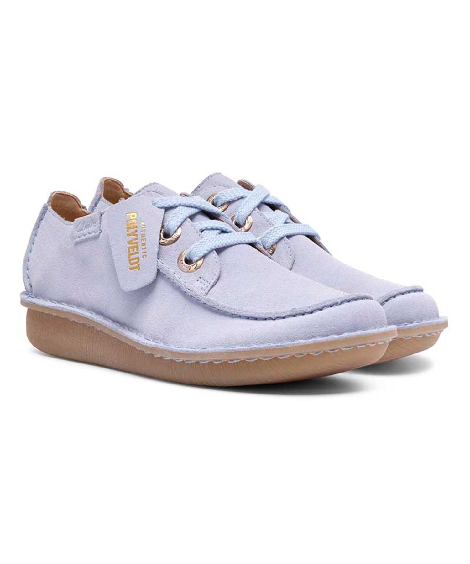 Clarks 014D Funny Dream ファニードリーム ライトブルー カジュアルシューズ リーガル フットコミュニティー シューズ・靴 レースアップ・ドレスシューズ
