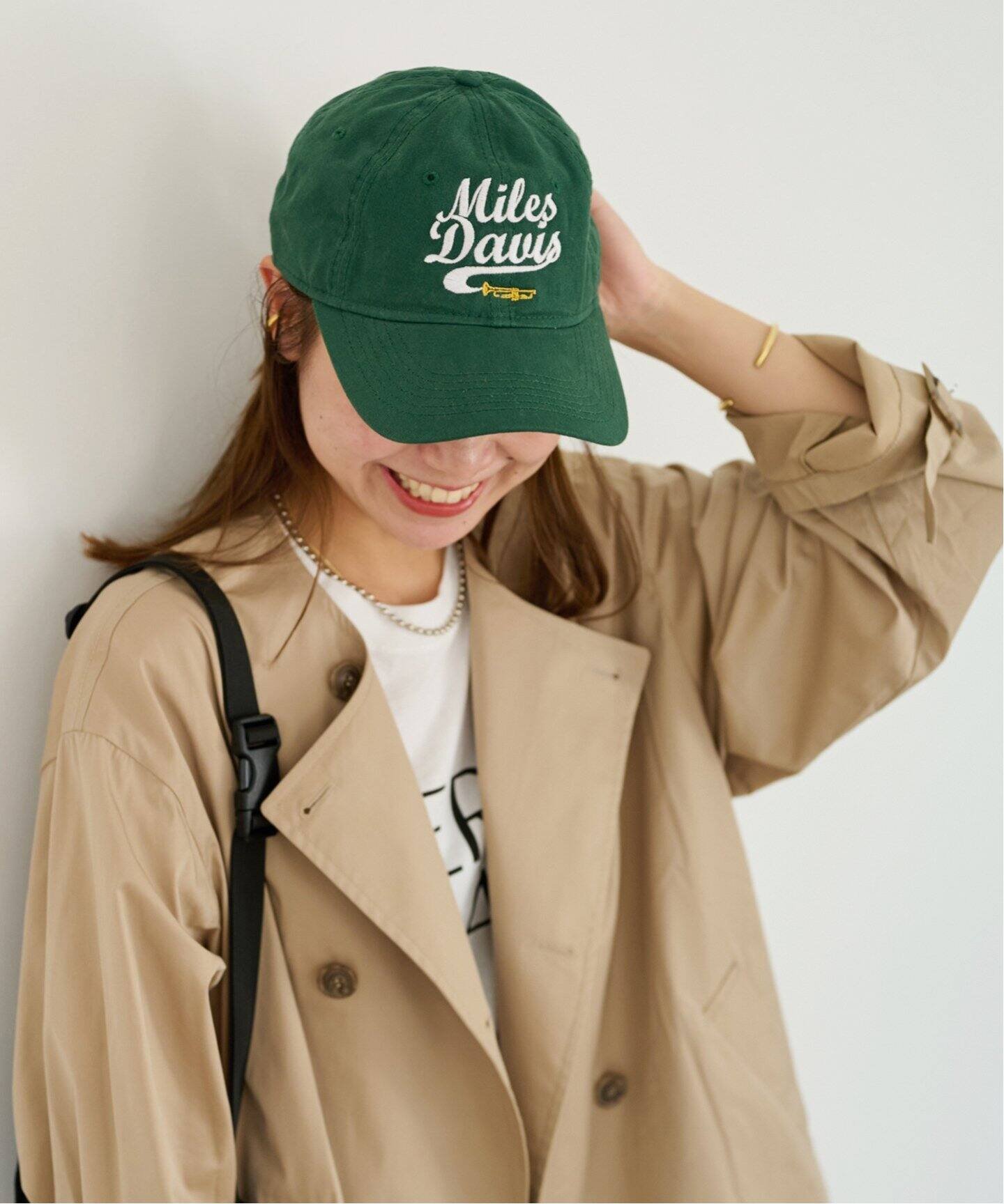 JOURNAL STANDARD relume 【BLUESCENTRIC / ブルースセントリック】MILES DAVIS TRUMPET CAP:キャップ ジャーナル スタンダード レリューム 帽子 キャップ グリーン【送料無料】