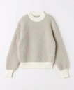 【SALE/40%OFF】a day in the life テディフェザー ハイネックニット <A DAY IN THE LIFE> ユナイテッドアローズ アウトレット トップス ニット ネイビー ホワイト【送料無料】