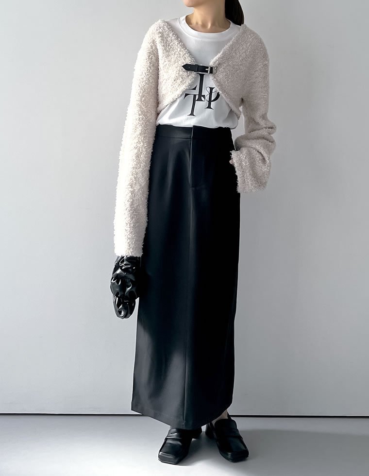 【SALE／35%OFF】Re:EDIT ライトツイルサイドラインor無地ナロースカート リエディ スカート ロング・マキシスカート ベージュ ホワイト ブラック グレー stylife-15056696 Rakuten Fashion パッケージ画像