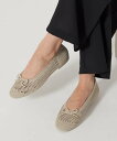 UNITED ARROWS green label relaxing ウェルネス シアーニット バレエシューズ / ニットシューズ ユナイテッドアローズ グリー...