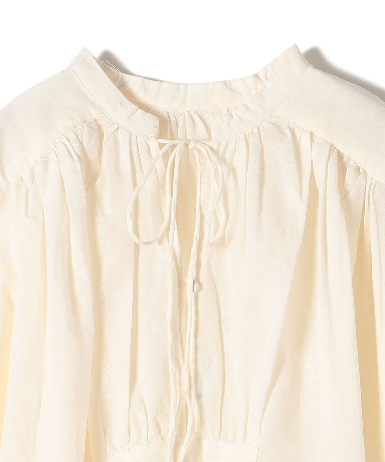 【SALE／60%OFF】SHIPS WOMEN Fanaka:＜手洗い可能＞綿麻 オーバー ブラウス シップス トップス シャツ・ブラウス ベージュ【送料無料】