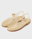 【SALE/10%OFF】THE SHOP TK ラバーグルカサンダル ザ ショップ ティーケー シューズ・靴 サンダル ゴールド ブラック