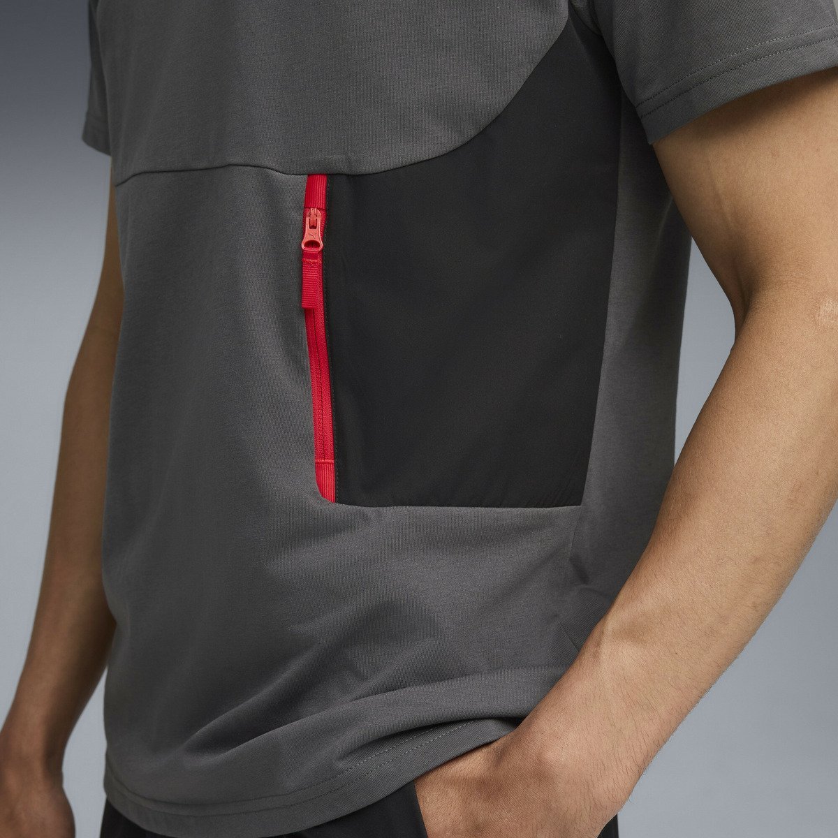 【SALE／30%OFF】PUMA メンズ ACミラン プーマテック ポケット 半袖 Tシャツ プーマ トップス カットソー・Tシャツ グレー【送料無料】