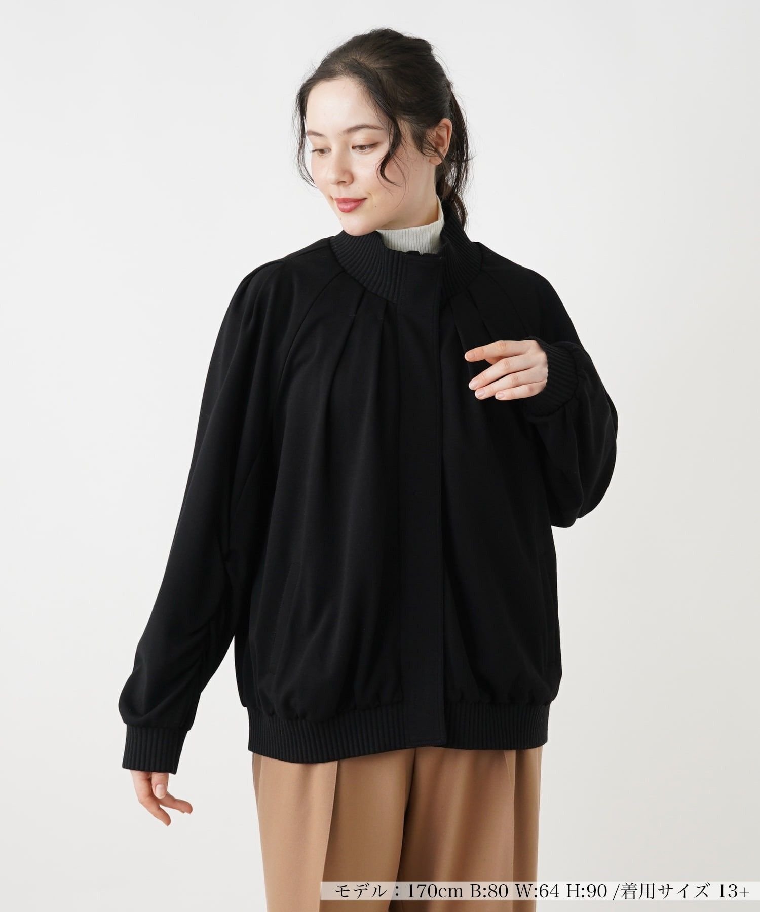 Leilian PLUS HOUSE ジャケット レリアン プラスハウス ジャケット・アウター ブルゾン・ジャンパー ベージュ ブラック