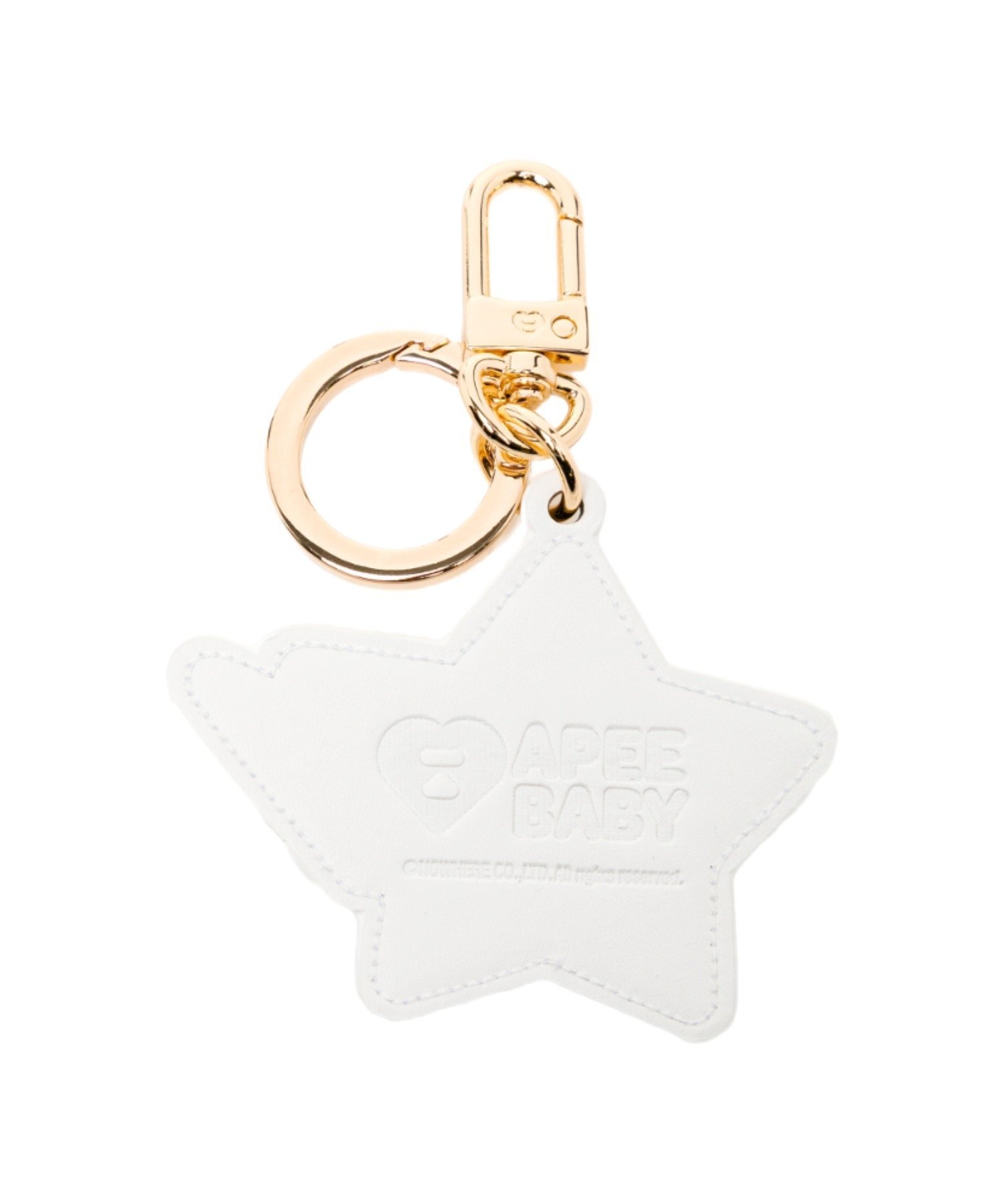 A BATHING APE STAR TOOTHBRUSH KEYCHAINS ア ベイシング エイプ ファッション雑貨 チャーム・キーチェーン イエロー