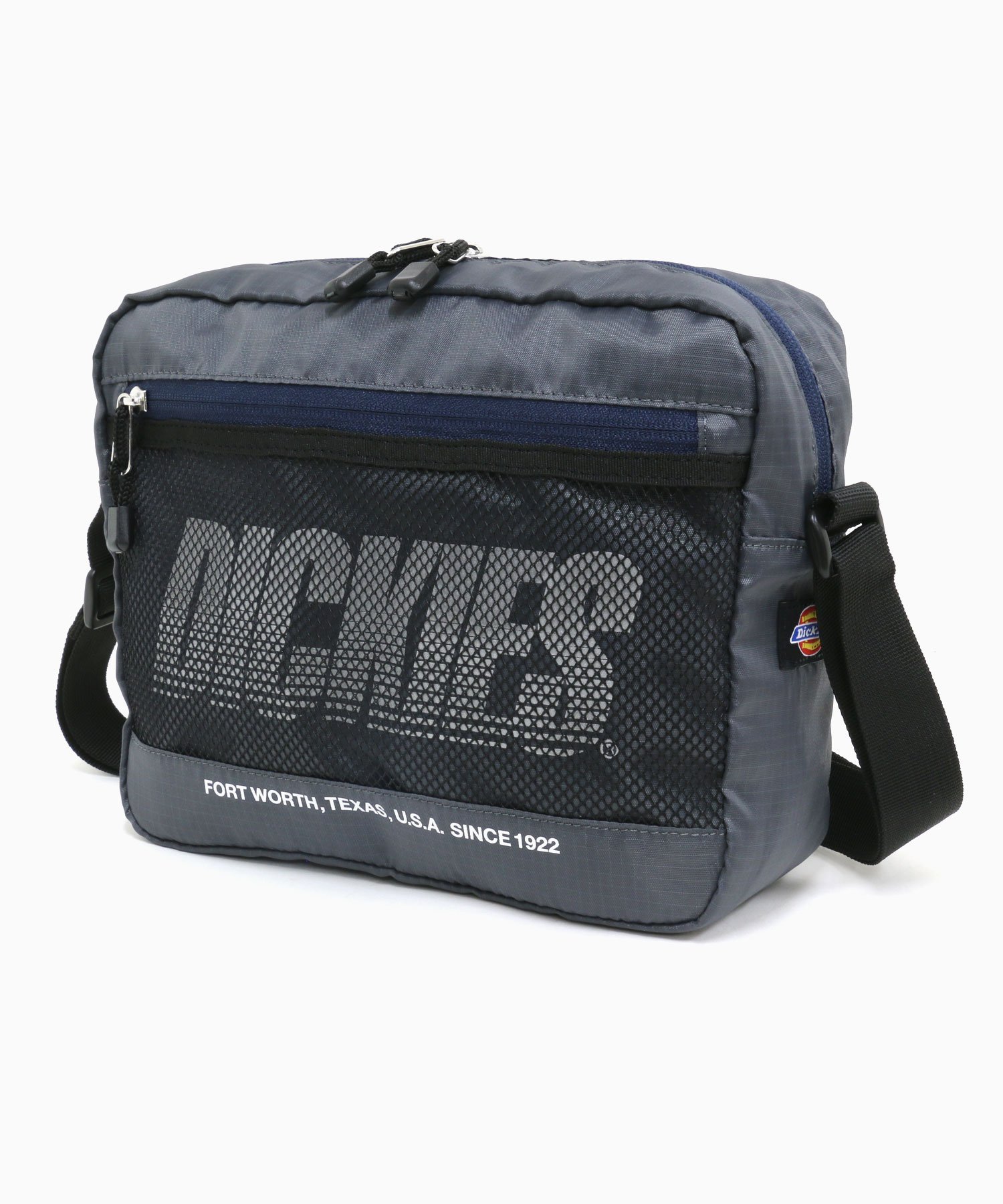 ディッキーズ バッグ メンズ 【SALE／30%OFF】Dickies ディッキーズ ショルダーバッグ サコッシュ ロゴ メッシュ ポケット ラザル バッグ ショルダーバッグ グレー ブラック