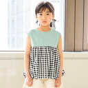 branshes 【WEB限定/DRC】バルーン切替トップス ブランシェス トップス カットソー・Tシャツ グレー ホワイト ブラック ピンク パープル