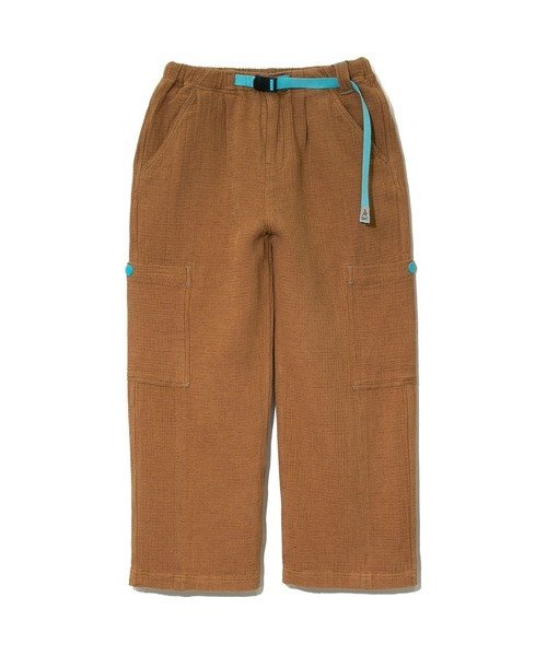 C/L/Rカラーステッチサイドポケットパンツ (WOMENS) ゴースローキャラバン パンツ その他のパンツ ベージュ グレー